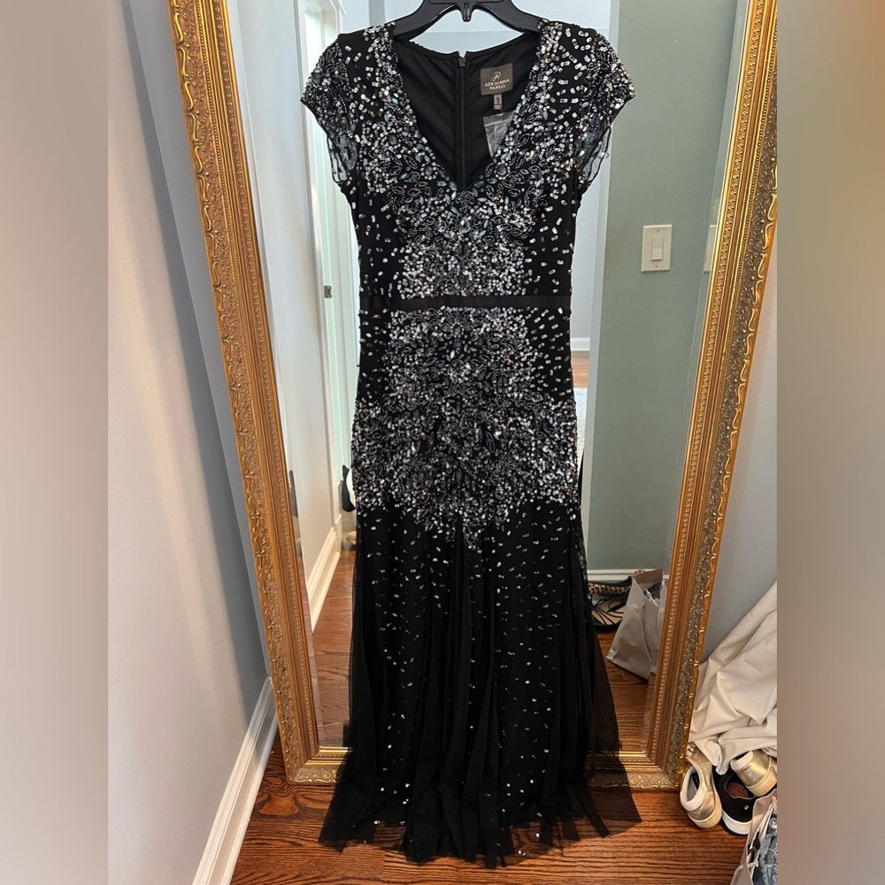 Sequin formal floor length gown